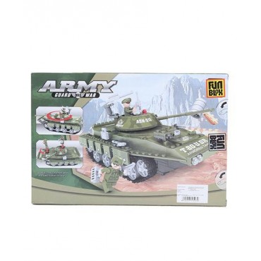 Fun Blox Army Tank Blocks Set 213 Pieces